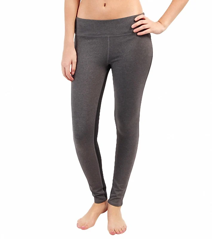 Alo Illusion Legging Stormy Heather/Black / XL