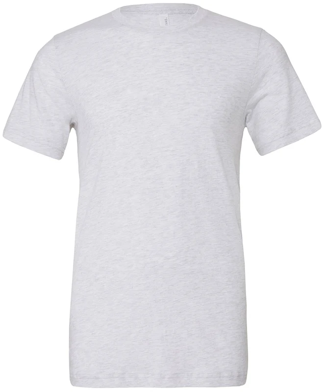 Bella Canvas Unisex Triblend Crew Neck T-Shirt (Cont) White Fleck Triblend / XS