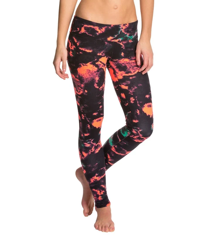 Alo Yoga Airbrush Yoga Leggings Volcano Lightning / XS