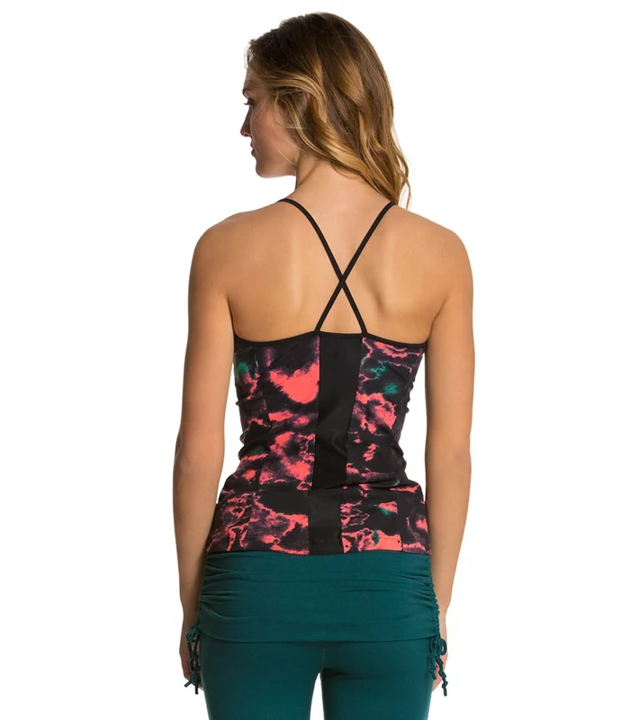 Alo Yoga Strand Yoga Cami Volcano Lightning/Black / M