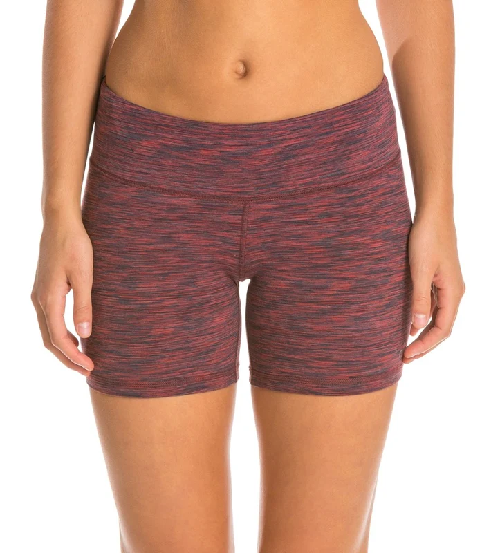 Alo Printed Burn Short Garnet Spacedye / M