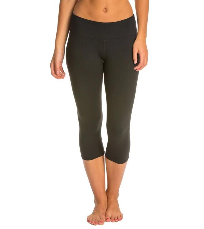 Alo Yoga Airbrush Yoga Capris Black / XXS
