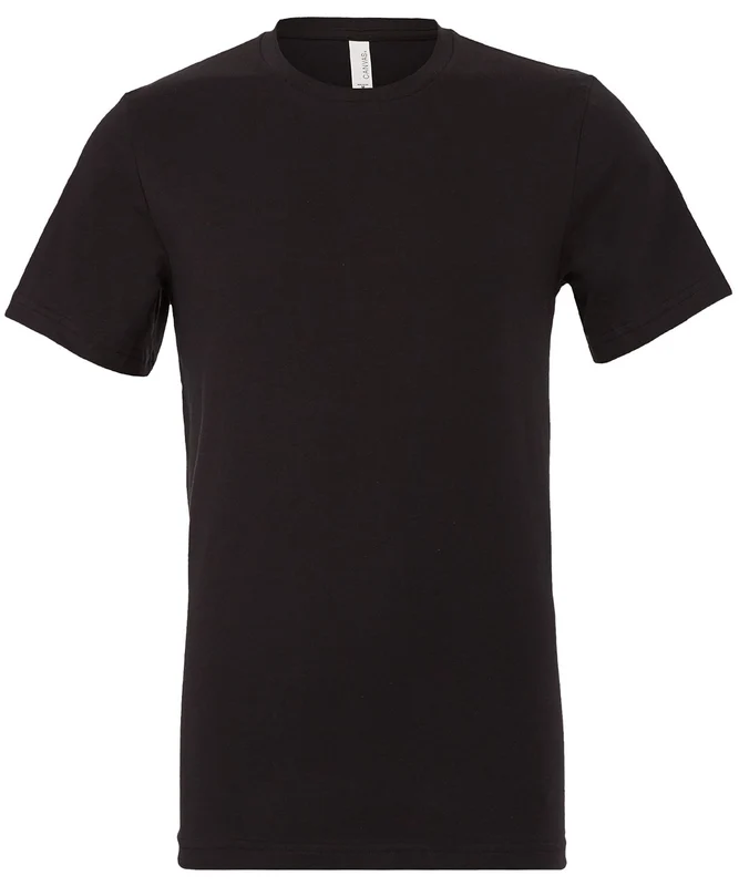 Bella Canvas Unisex Jersey Crew Neck T-Shirt (Cont 3) Vintage Black / 2XL