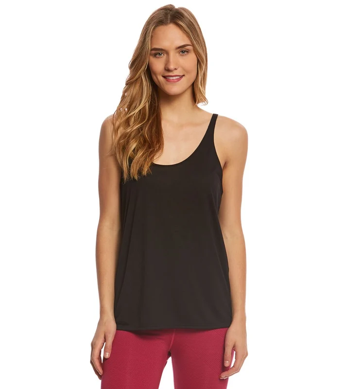 Bella + Canvas Slouchy Workout Tank Top Black / S