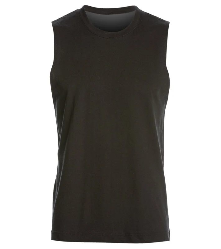 Bella + Canvas Men's Jersey Muscle Tee Black / 2XL