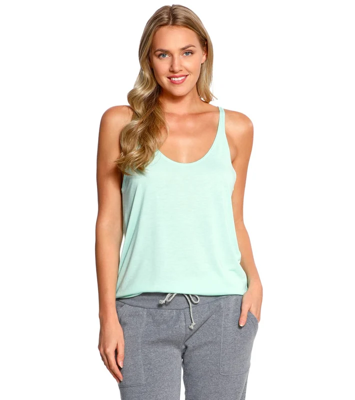 Bella + Canvas Slouchy Workout Tank Top Mint / XL