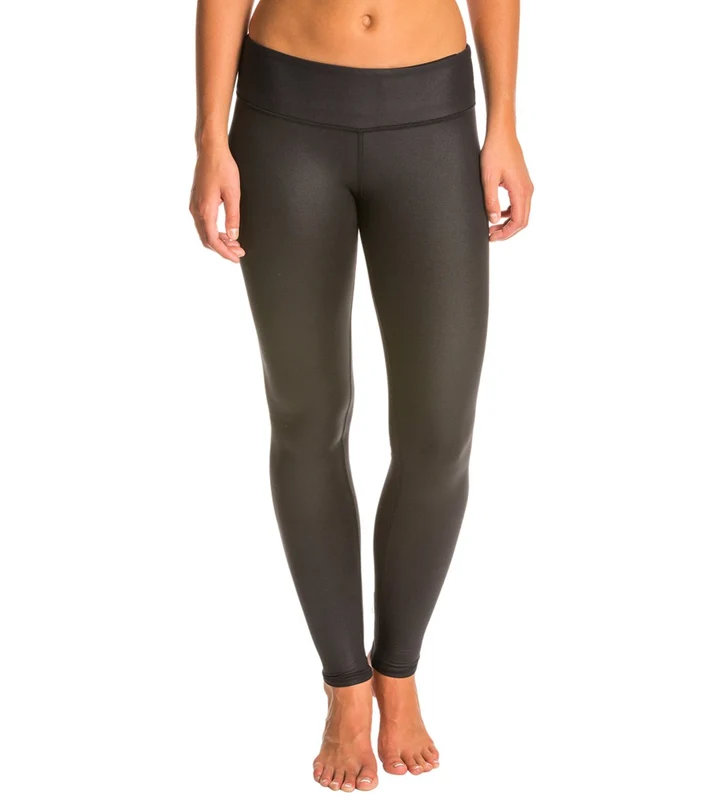 Alo Yoga Airbrush Yoga Leggings Black Glossy / S