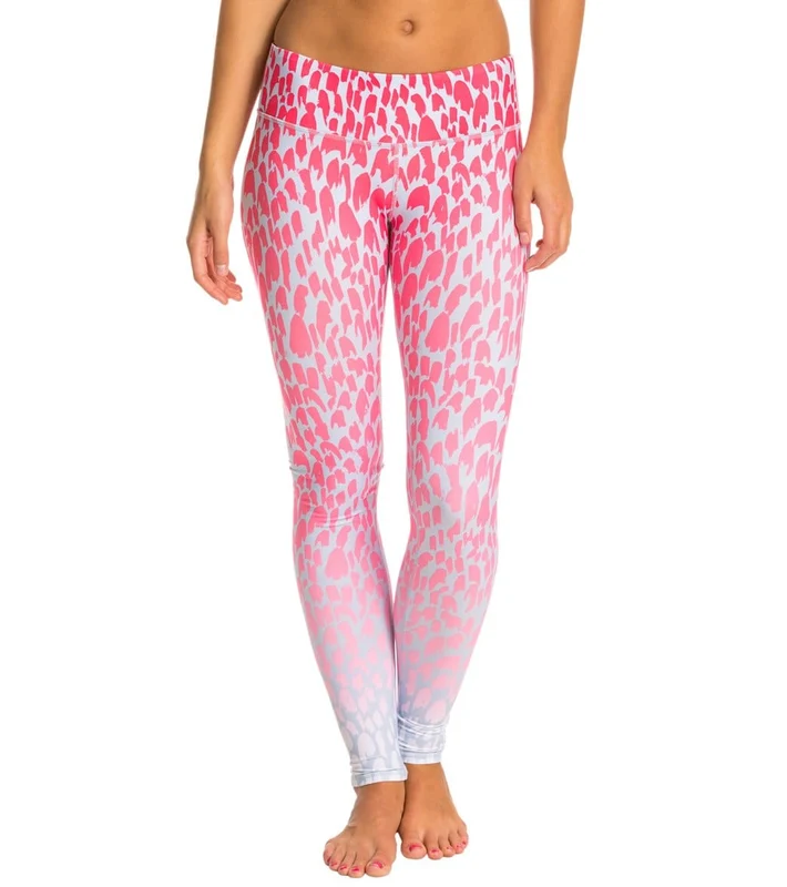 Alo Yoga Airbrush Yoga Leggings Jungle Ombre / S