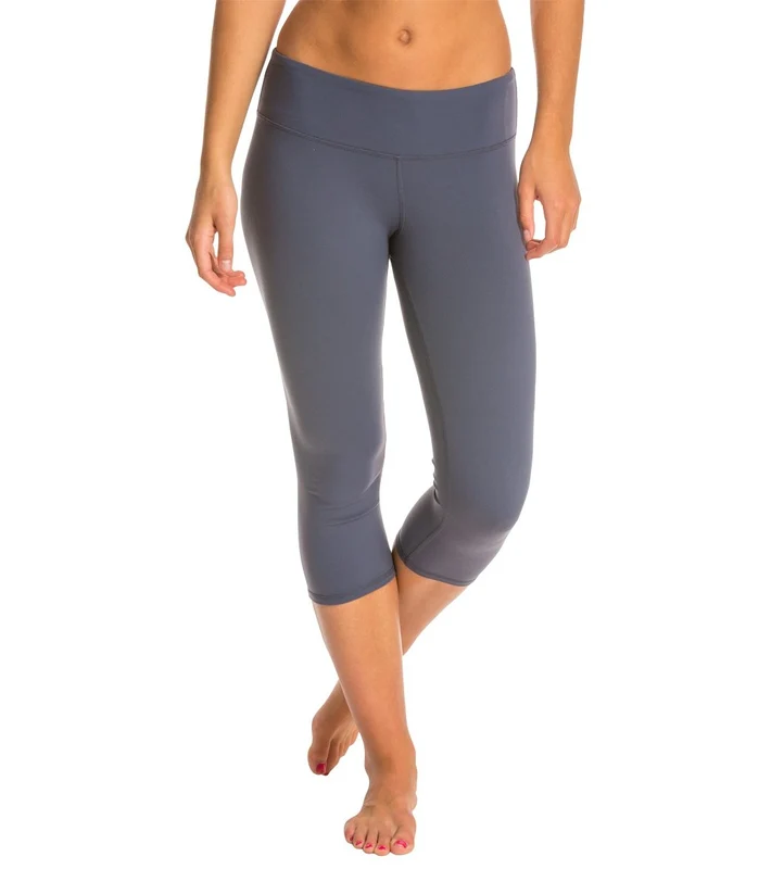 Alo Yoga Airbrush Yoga Capris Ombre Blue / L