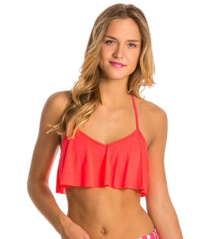 Alo Sparkle Bra Neon Azalea / S