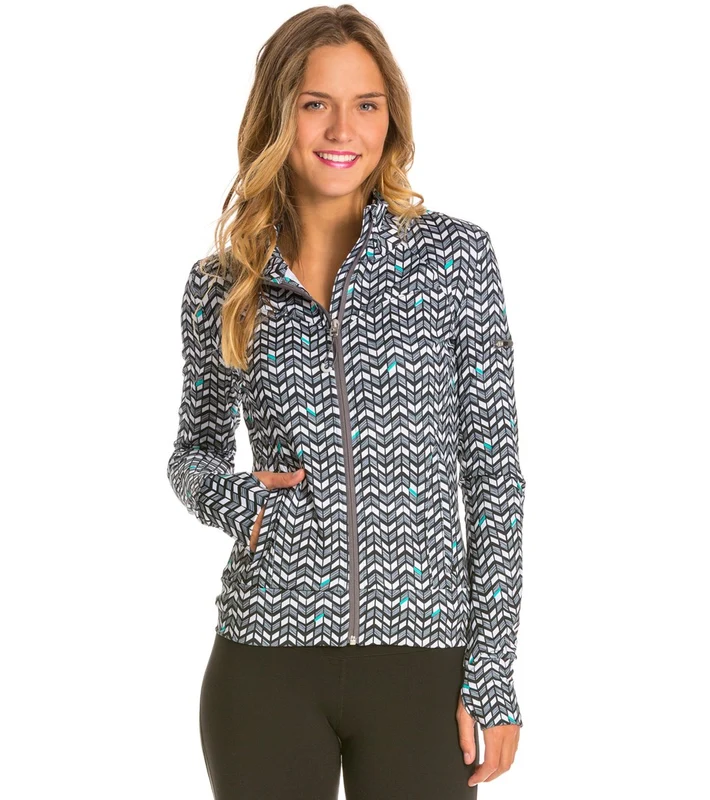 Alo Warrior 3 Jacket Arrow Print / M