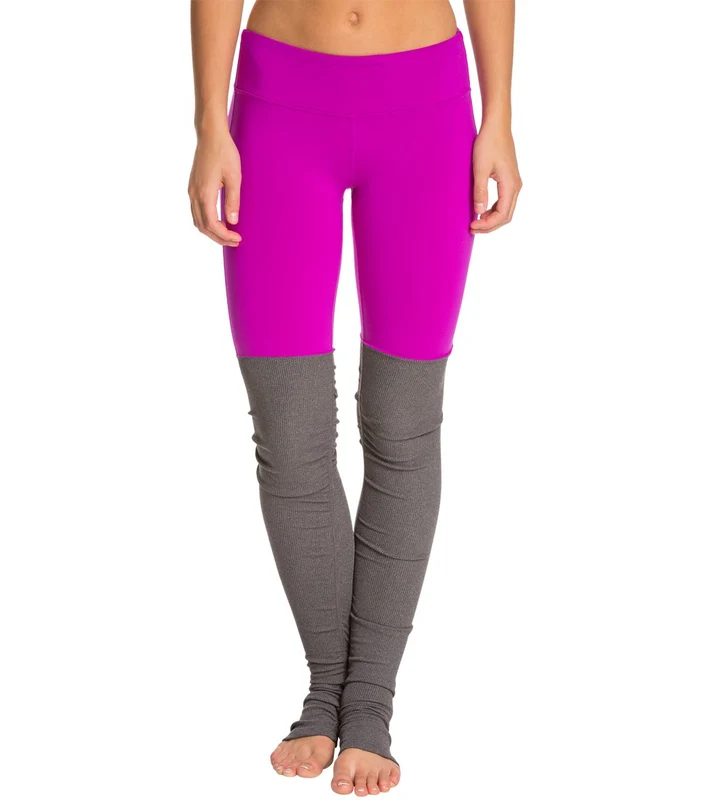 Alo Yoga Goddess Yoga Leggings Amethyst/Stormy Heather / S