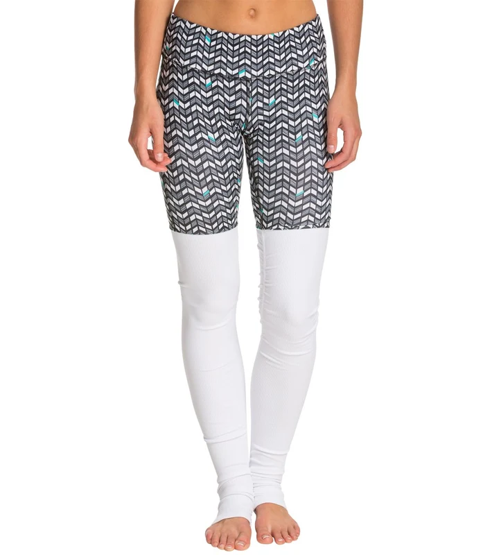 Alo Yoga Printed Goddess Yoga Leggings Arrow/White / S