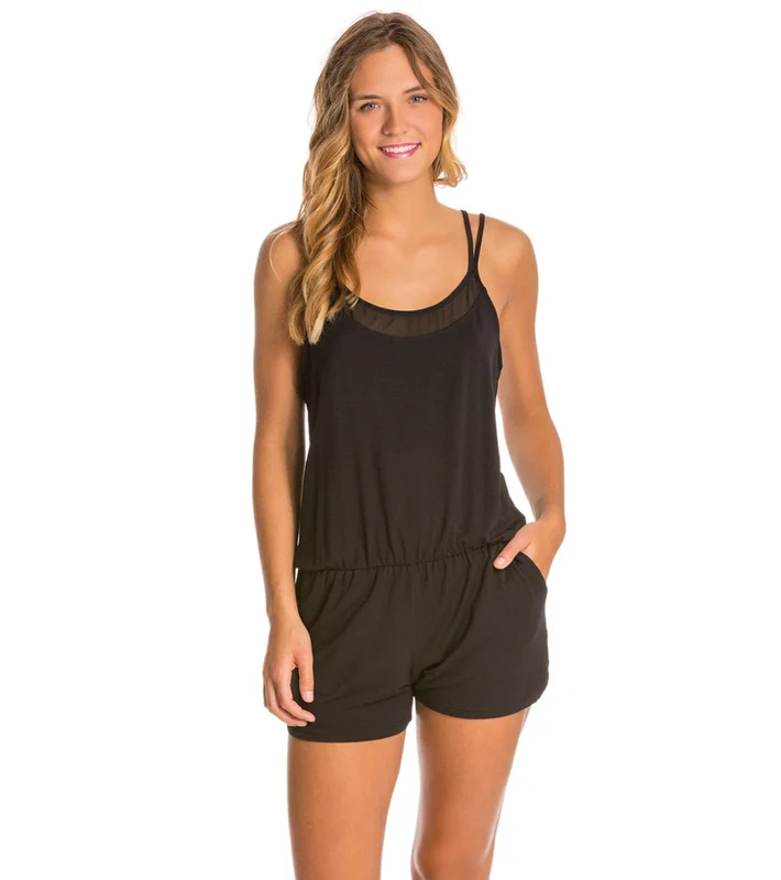 Alo Yoga Sunshine Romper Black / L