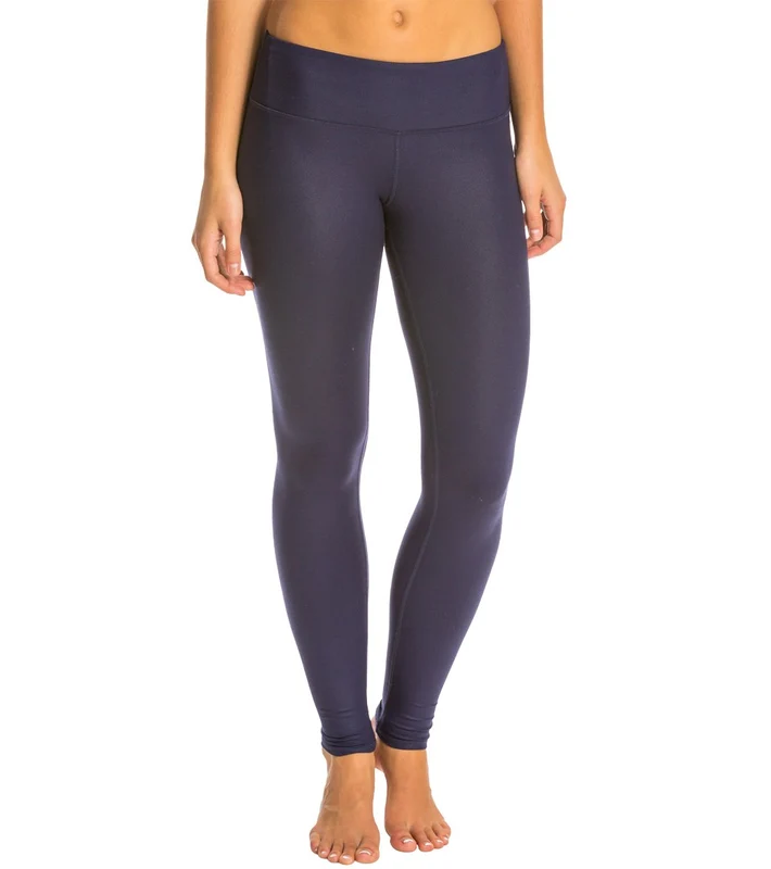 Alo Yoga Airbrush Yoga Leggings Rich Navy Glossy / XS