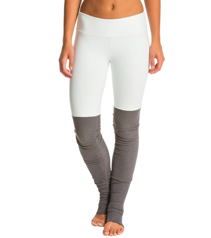Alo Yoga Goddess Yoga Leggings Mint/Stormy Heather / XS