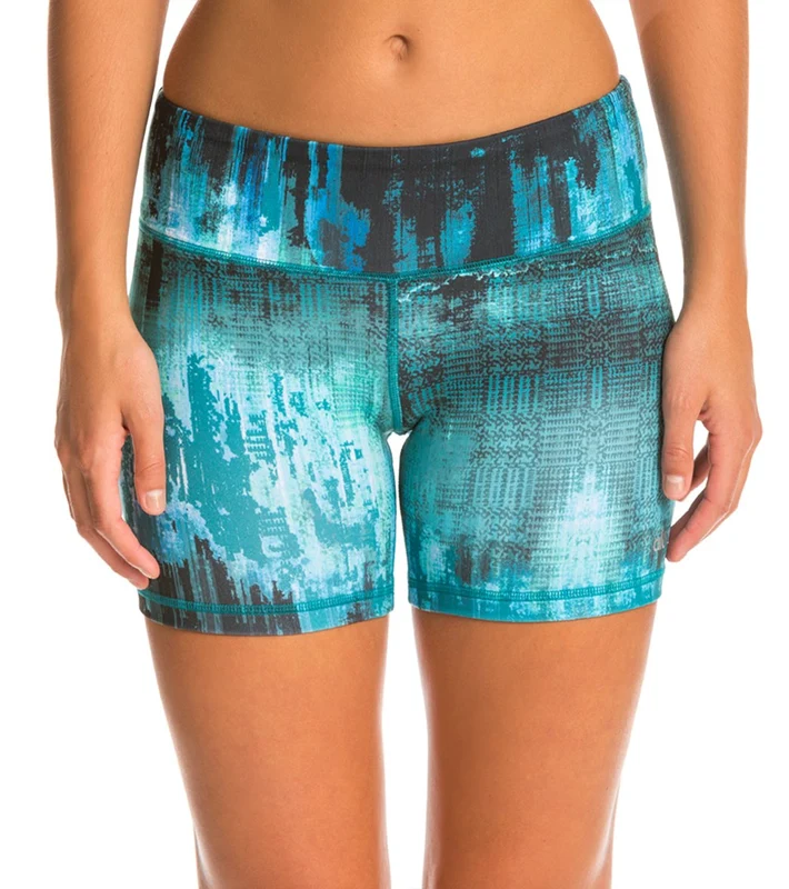 Alo Printed Burn Short Deep Teal Desert Sunset Print / XXS