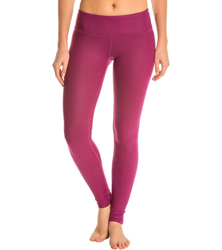 Alo Yoga Airbrush Yoga Leggings Berry Glossy / L