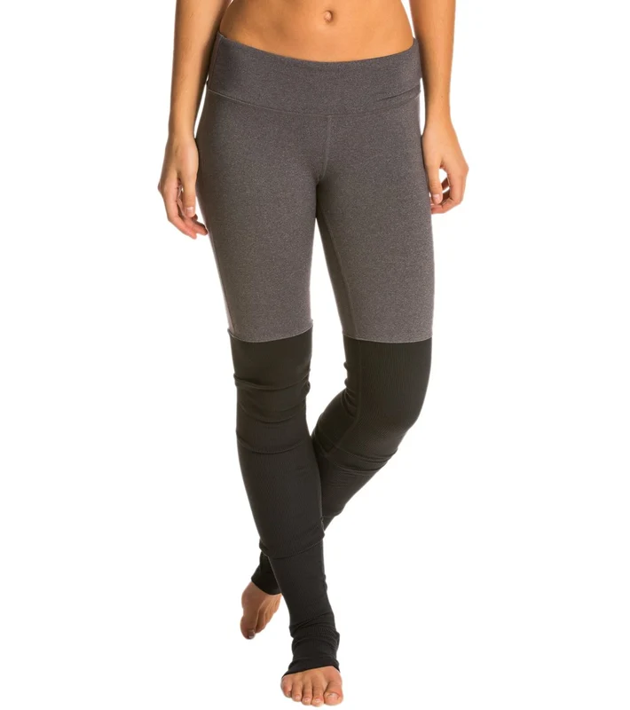 Alo Yoga Printed Goddess Yoga Leggings Stormy Heather/Black / XS