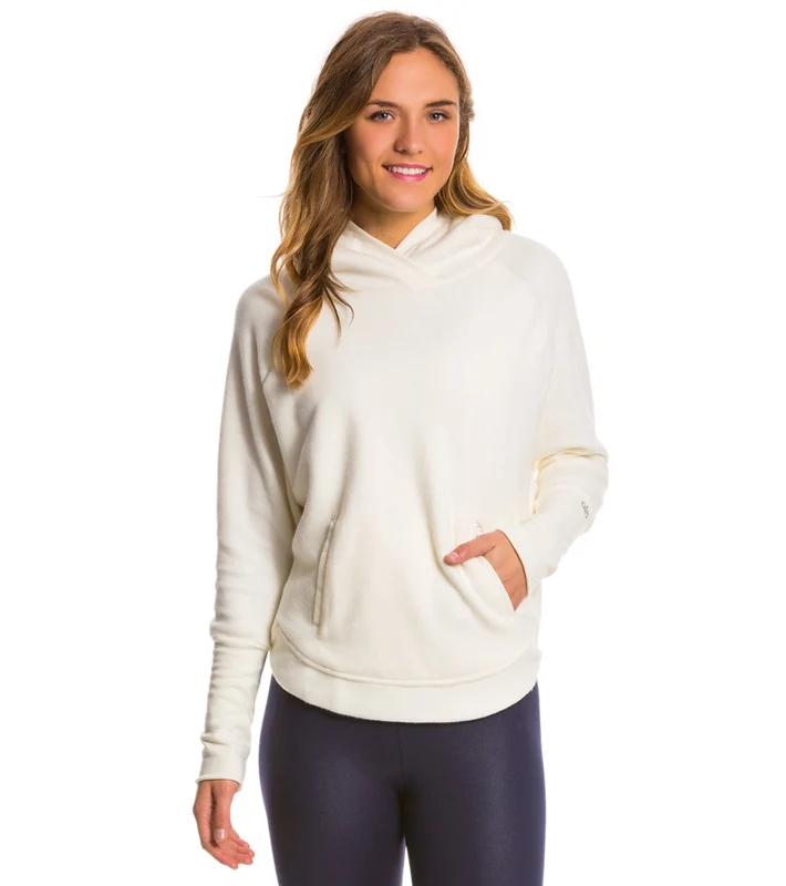 Alo Cabin Sherpa Lined Pullover Natural Heather / S
