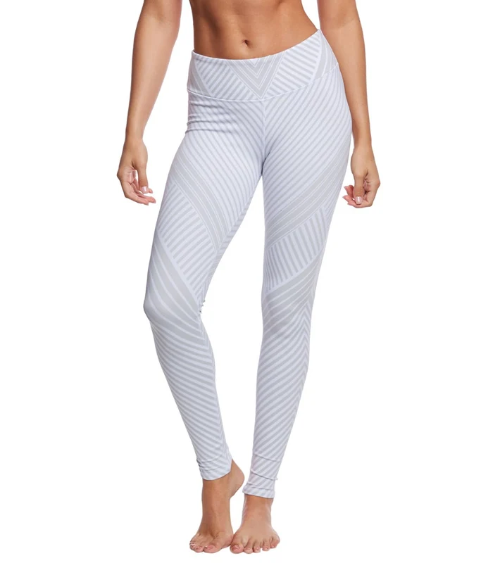 Alo Yoga Airbrush Yoga Leggings Ruby Red Smoke Print / XXS