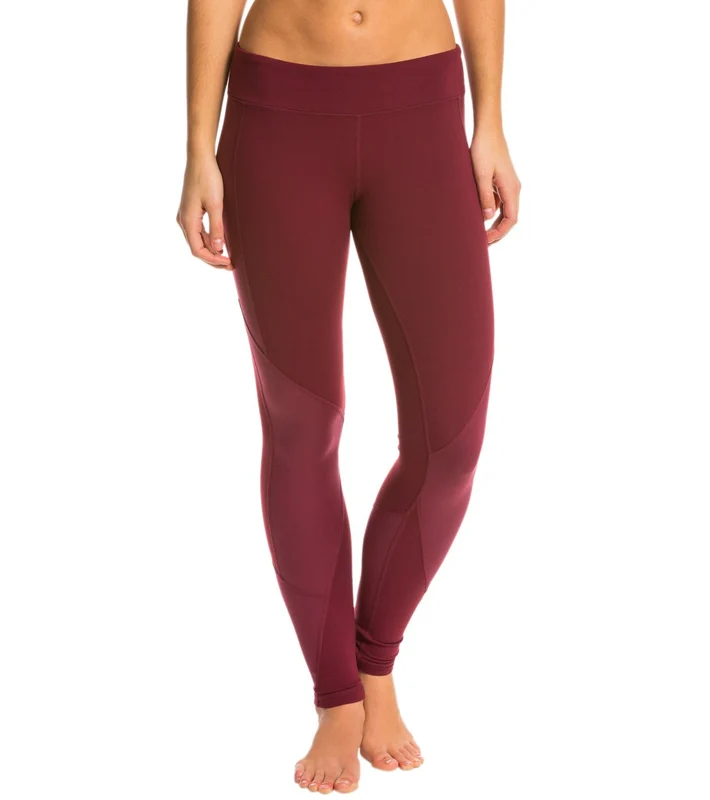Alo Undertone Yoga Leggings Deep Plum/Deep Plum Glossy / XXS
