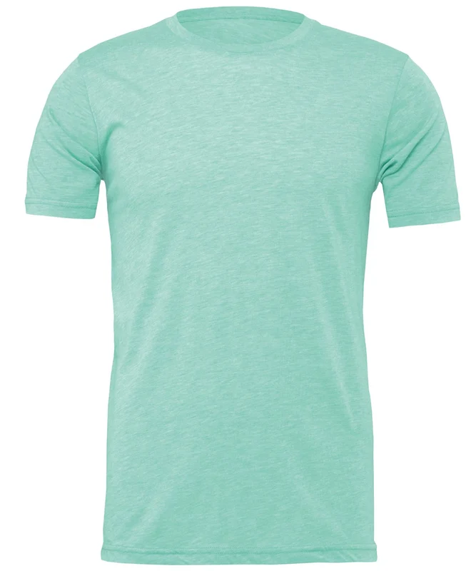 Bella Canvas Unisex Heather Cvc Short Sleeve T-Shirt (Cont) Heather Mint / M