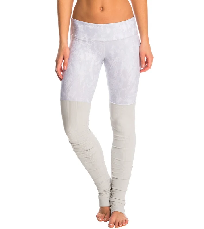 Alo Yoga Printed Goddess Yoga Leggings Vapor Python Glossy/Vapor / S