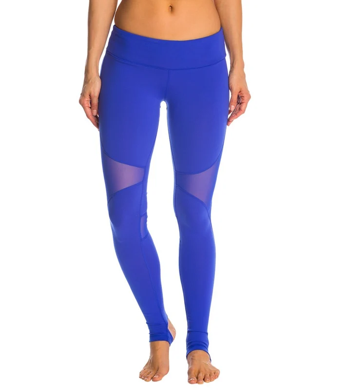 Alo Yoga Coast Stirrup Yoga Leggings Deep Electric Blue / S