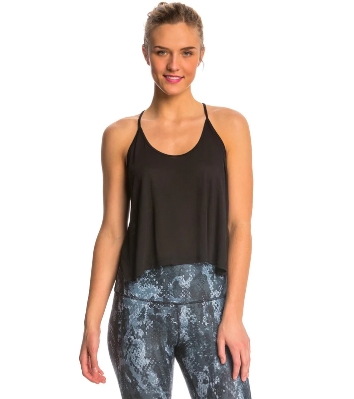 Alo Yoga Jasana Yoga Crop Top Black / S