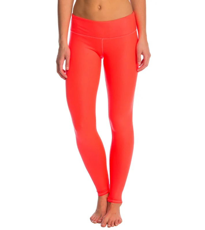 Alo Yoga Airbrush Yoga Leggings Volcano Glossy / M