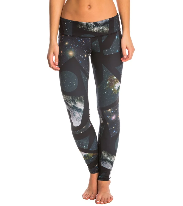 Alo Yoga Airbrush Yoga Leggings Vapor Grey Space / S