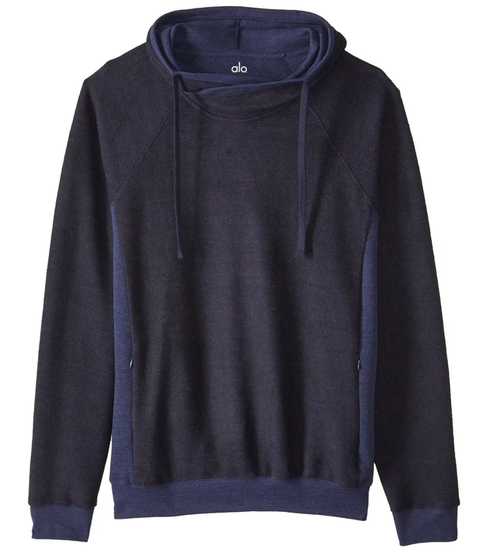 Alo Yoga Men's Relaxed Hoodie Rich Navy Triblend / XL