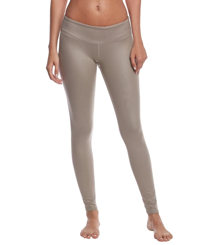 Alo Yoga Airbrush Yoga Leggings Gravel Glossy / L