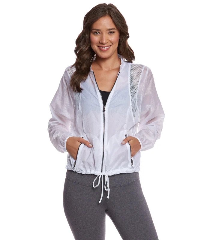 Alo Yoga Sunset After Yoga Jacket White / S