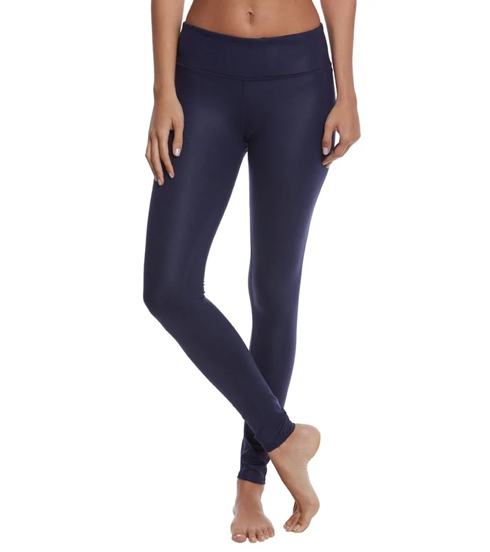 Alo Yoga Airbrush Yoga Leggings Rich Navy Glossy / M