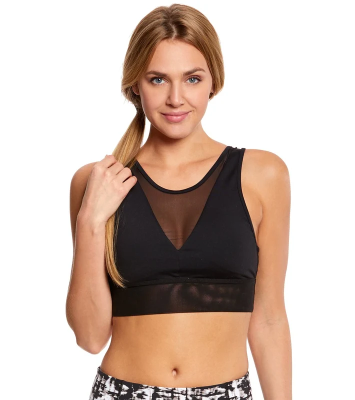 Alo Yoga Jubilee Yoga Sports Bra Black / XS