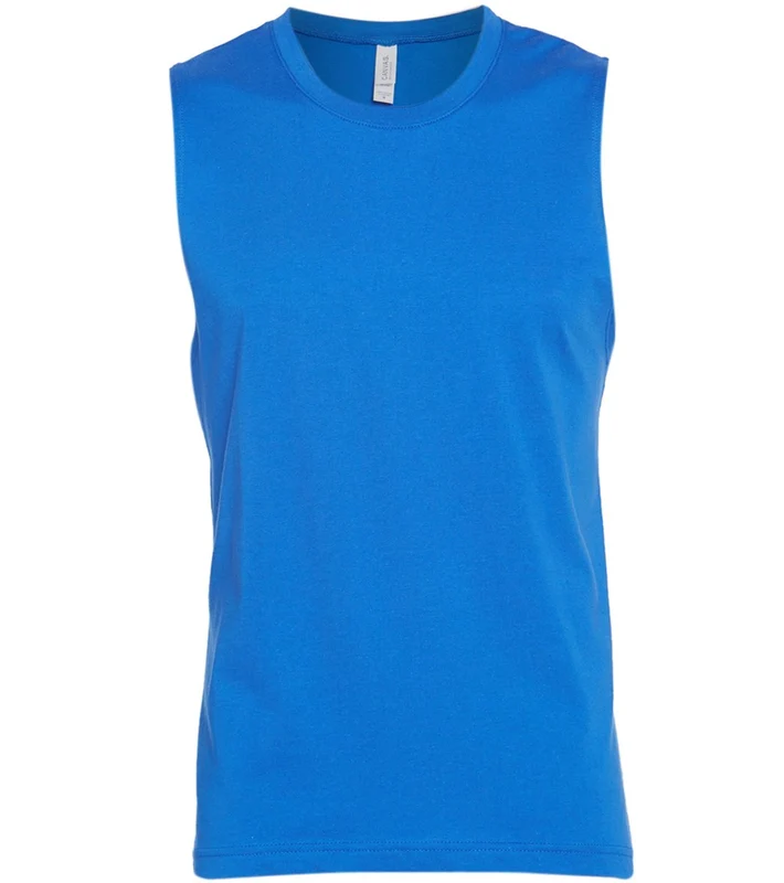 Bella + Canvas Men's Jersey Muscle Tee True Royal / S