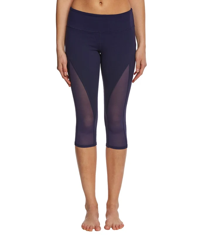 Alo Yoga Equalize Yoga Capris Rich Navy / XS