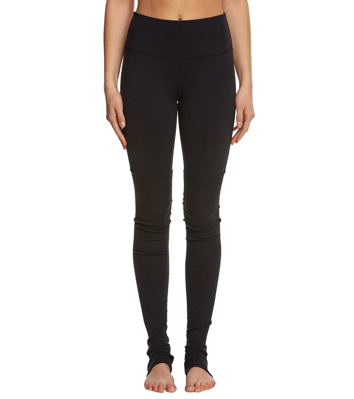 Alo Yoga High Waisted Goddess Yoga Leggings Black/Black / XS