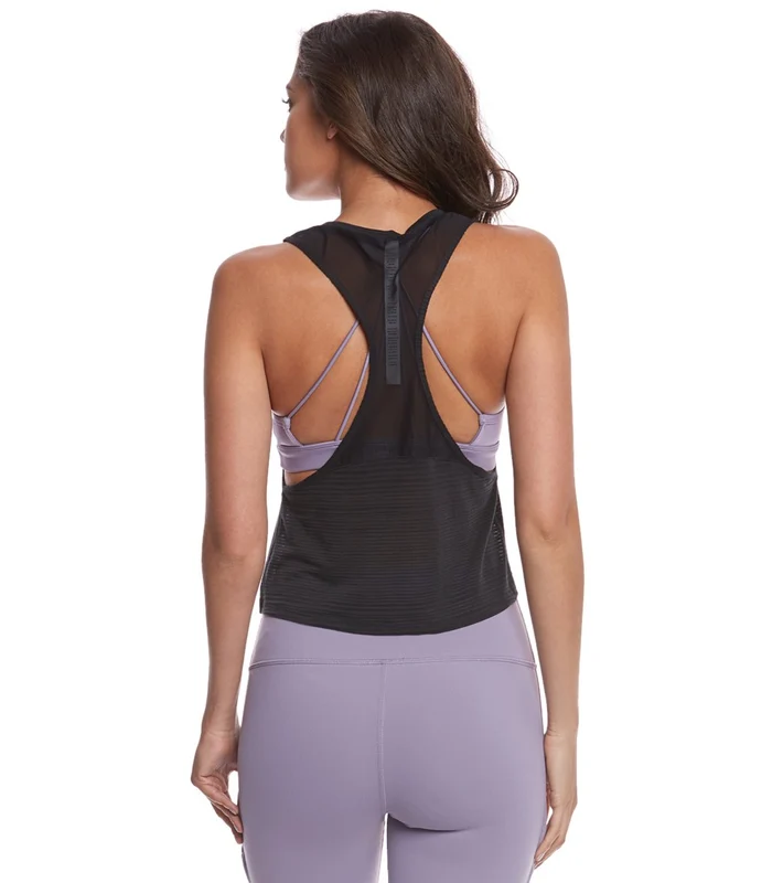 Alo Yoga Track Yoga Tank Top Black / M