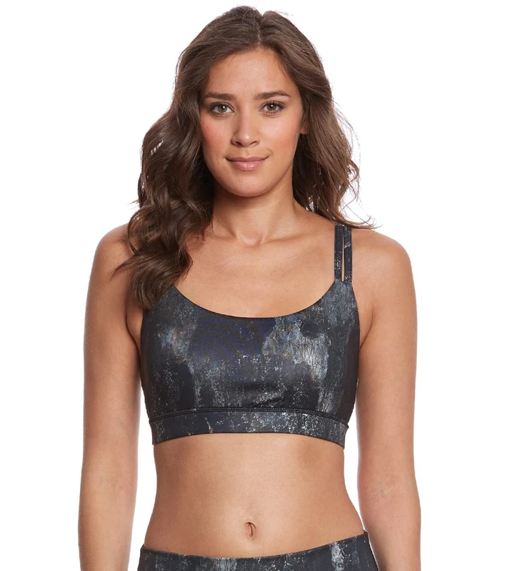 Alo Yoga Work-It-Out Yoga Sports Bra Canyon / S