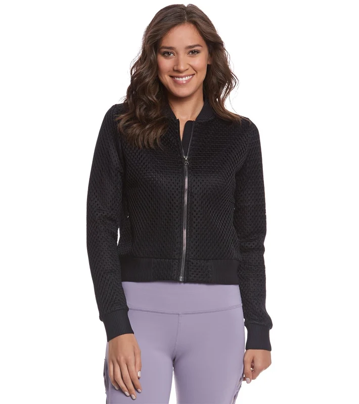 Alo Yoga Myth Workout Jacket Black / M