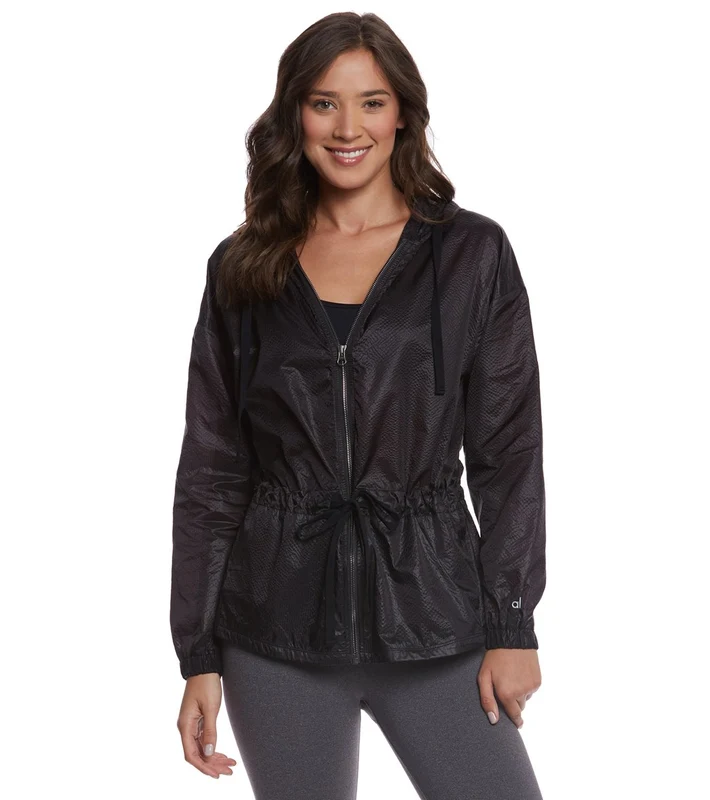 Alo Yoga Hideaway Workout Jacket Black / XS