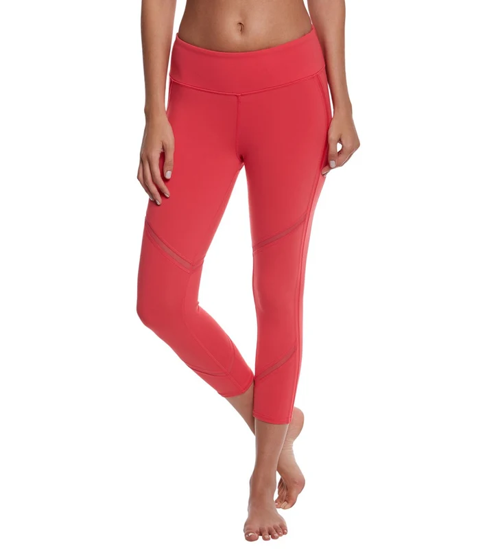 Alo Yoga Continuity Yoga Capris Rich Peony / M