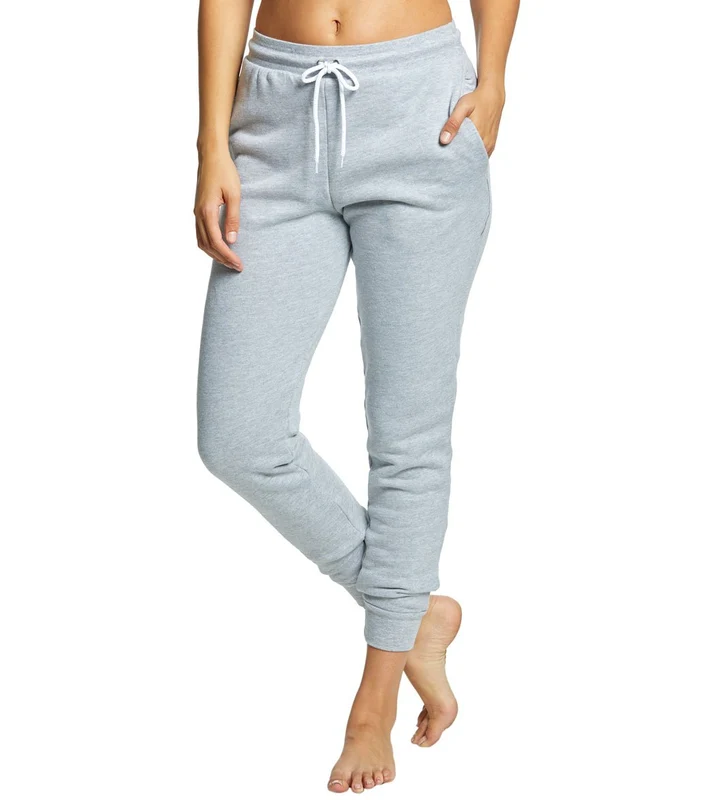 Bella + Canvas Poly-Cotton Sweatpant Joggers Athletic Heather / XL