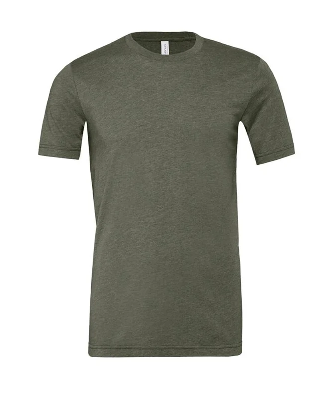 Bella Canvas Unisex Heather Cvc Short Sleeve T-Shirt Heather Military Green / XS