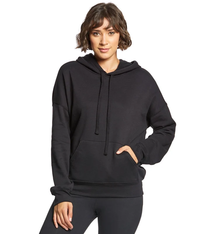 Bella + Canvas Sponge Fleece DTM Hoodie Black / XXL