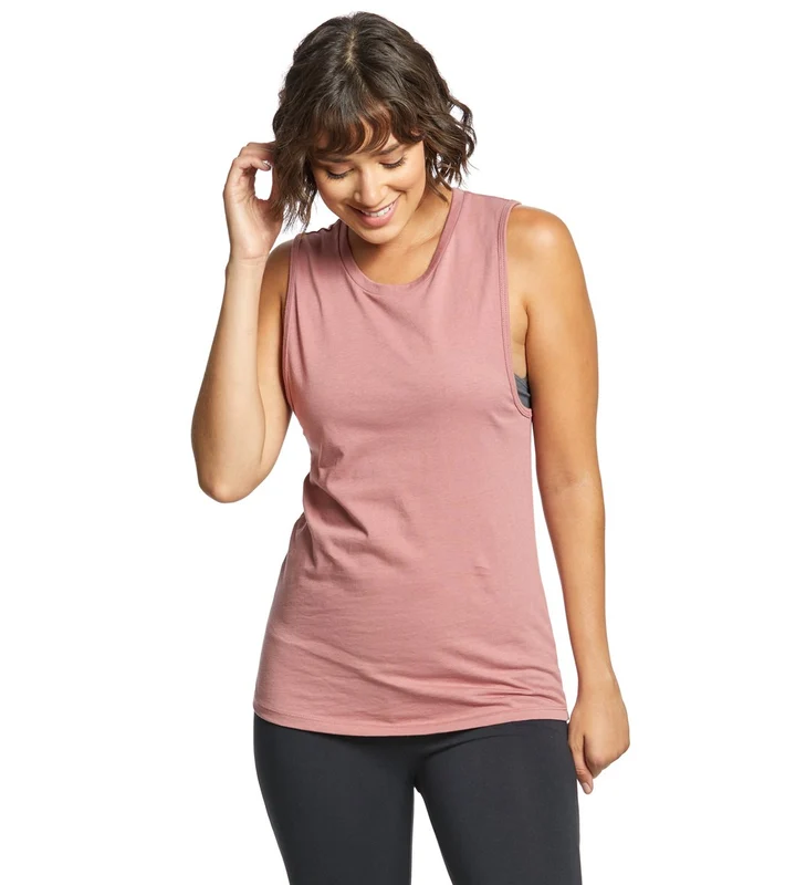 Bella + Canvas Jersey Muscle Tank Mauve / XL