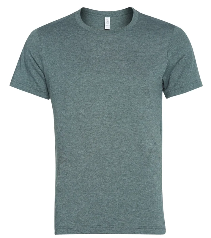 Bella + Canvas Men's Heather Jersey Tee Heather Forest / M